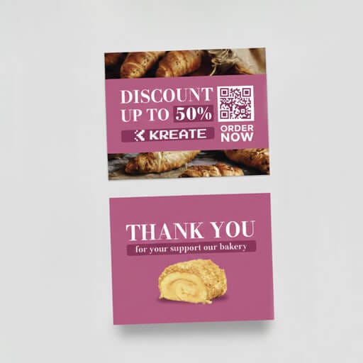 thankyou card εκτυπώσεις για τη μόδα